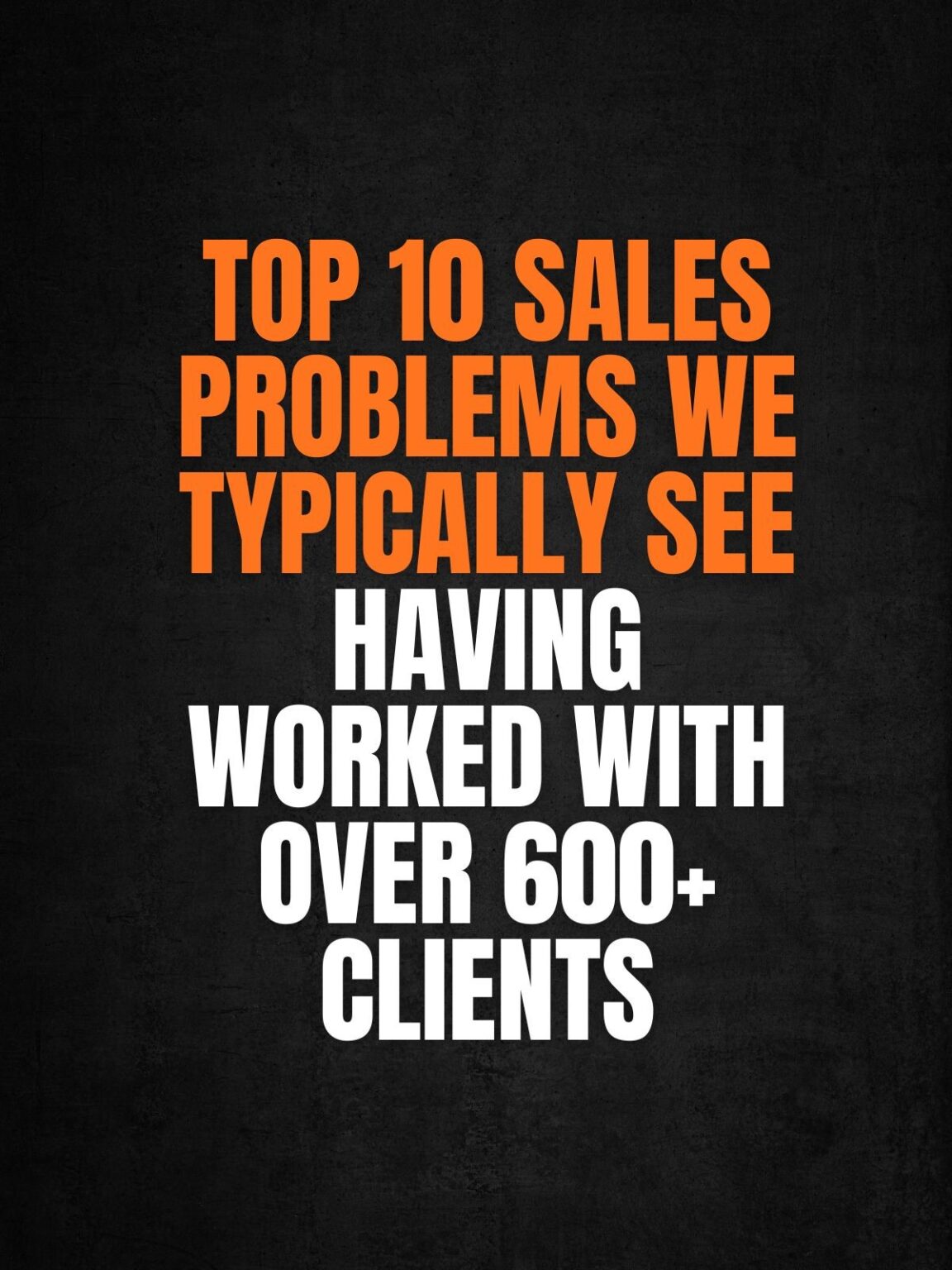 Sales Problems Sales Training South Africa | Salesmindset